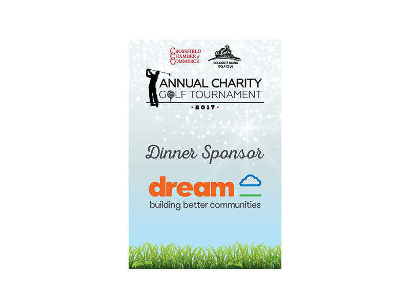 Golf Tournament Dinner Sponsor