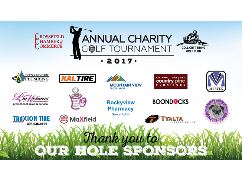 Golf Tournament Hole Sponsor Banner