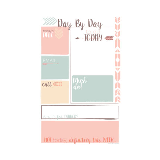 day by day planner