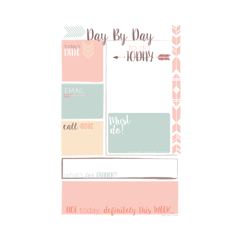 Day by Day Planner