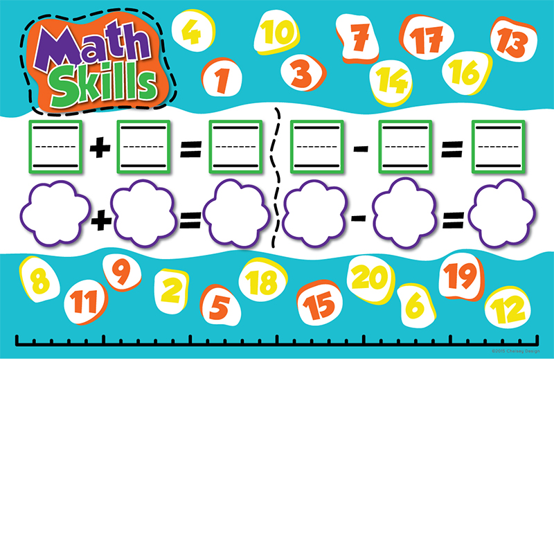 Math Skills Blue