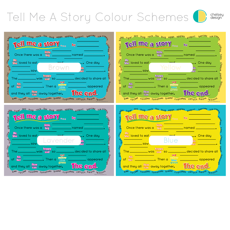 Tell Me a Story Colour Schemes