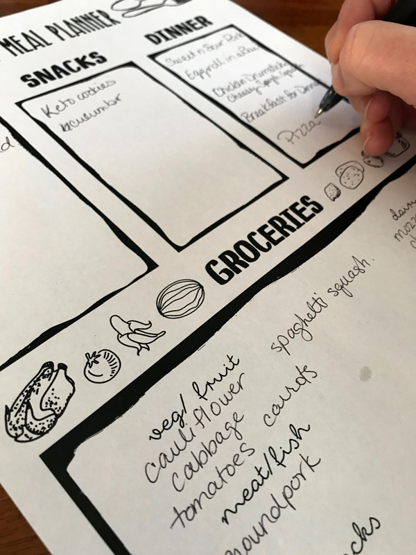 Printable Meal Planner