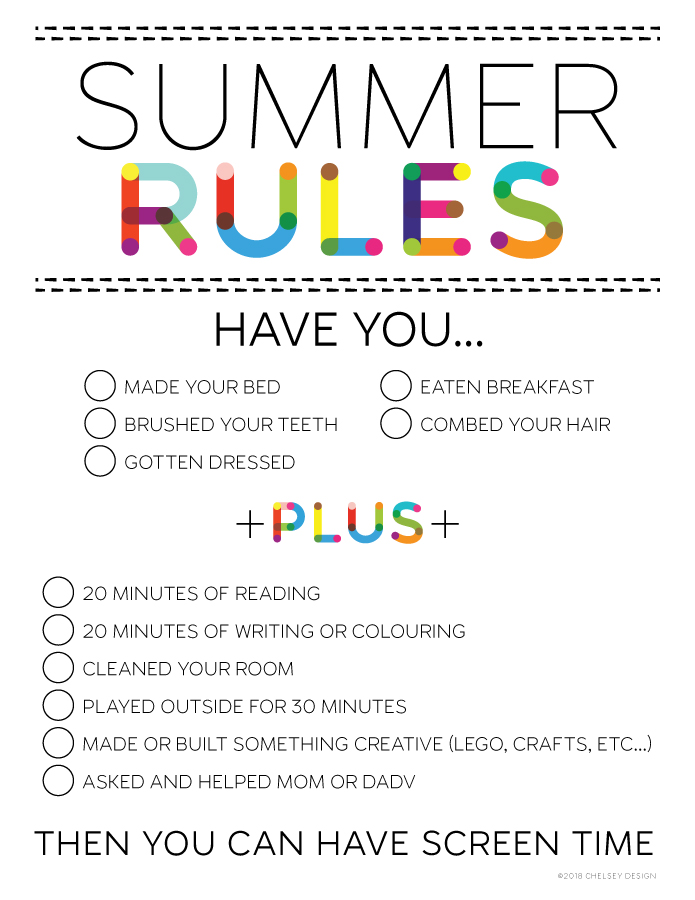 Summer Rules