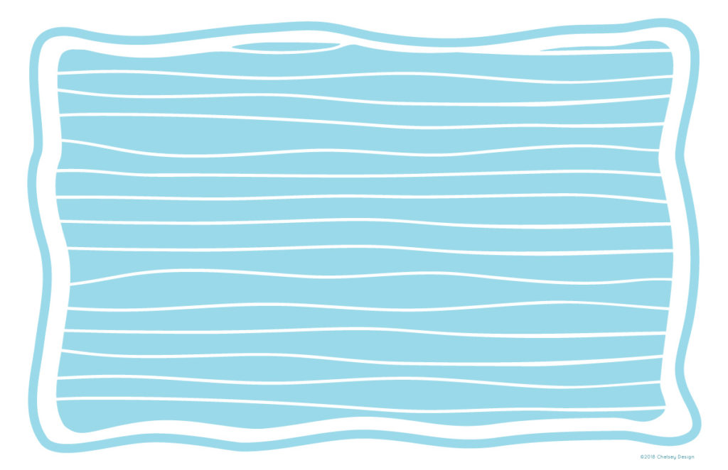 Under the Sea Personalized Placemat Back