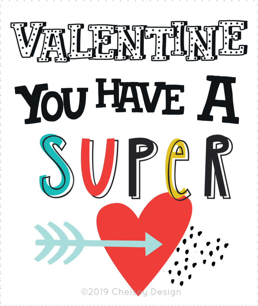 Super Hero Valentines 1