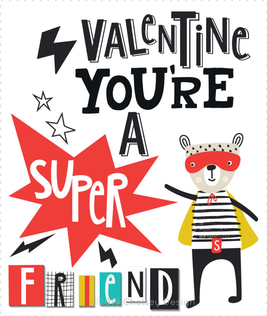 Super Hero Valentines 2