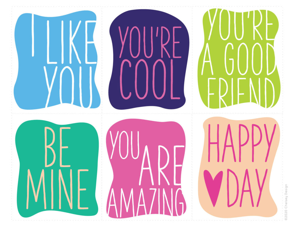 Simple Valentines for Teens