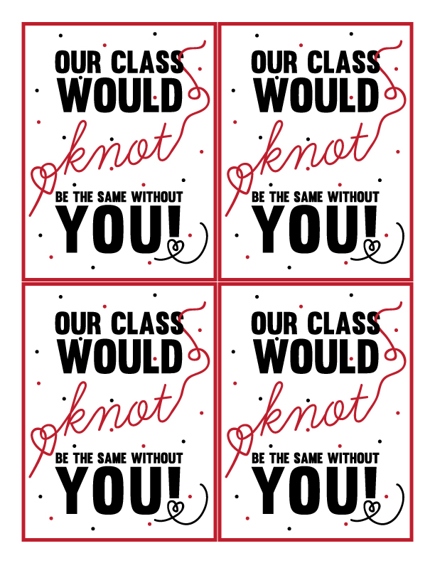 Valentines for Student 1