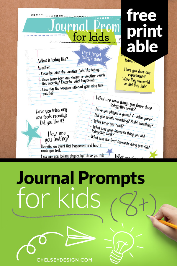 Journal ideas for kids