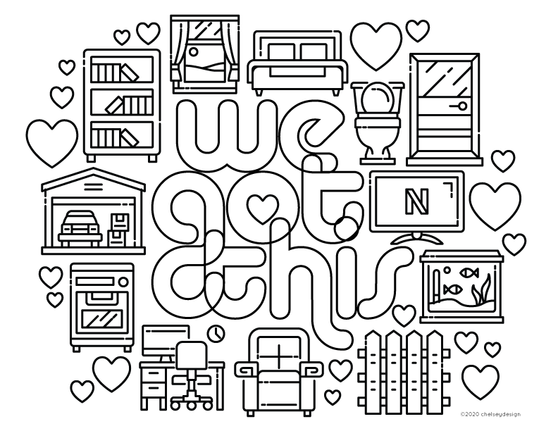 We Got This 2020 Coloring Page