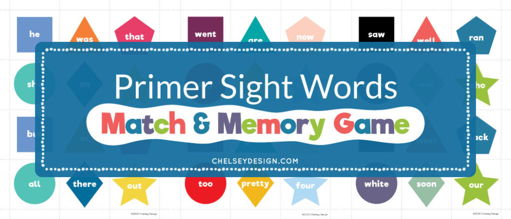 Primer Sight Words Game