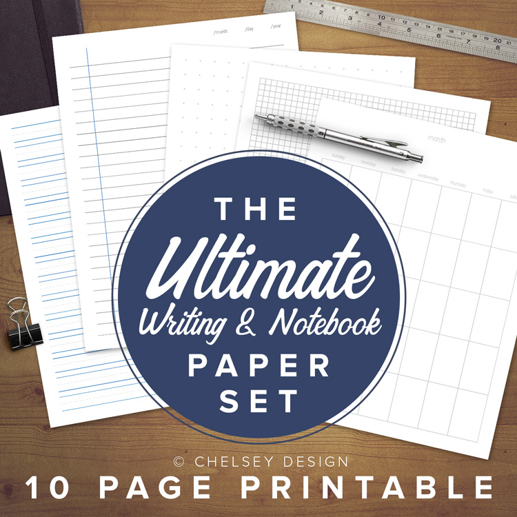 Ultimate Notebook and Writing Paper 6
