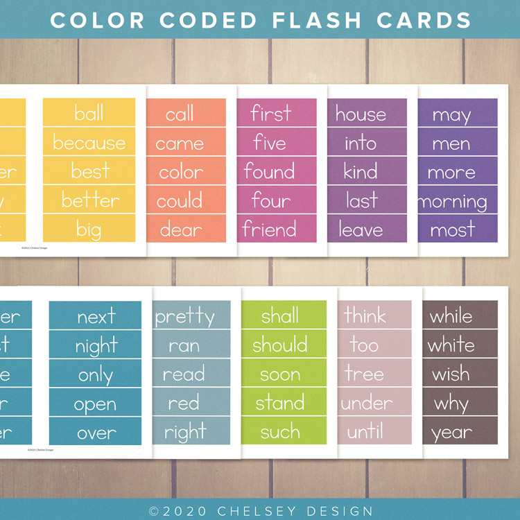 Sight Words First 100 Printable 12